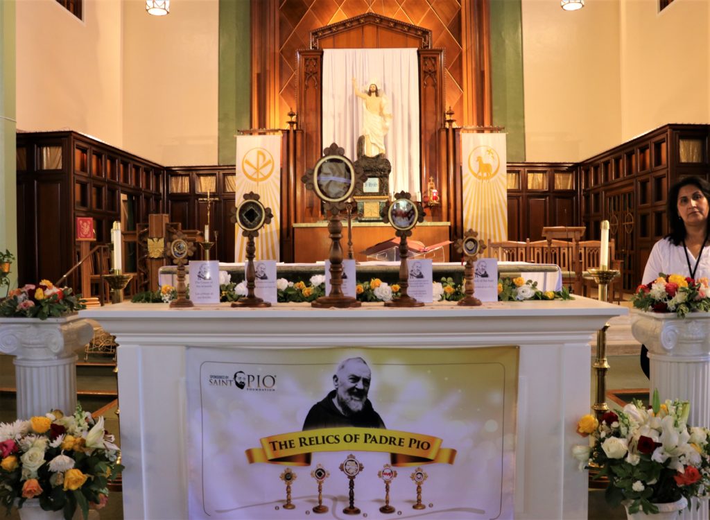 Padre Pio relics visit the Archdiocese of San Francisco