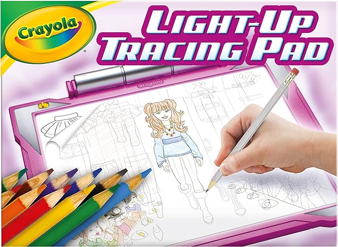 Crayola Light Up Tracing Pad Pink